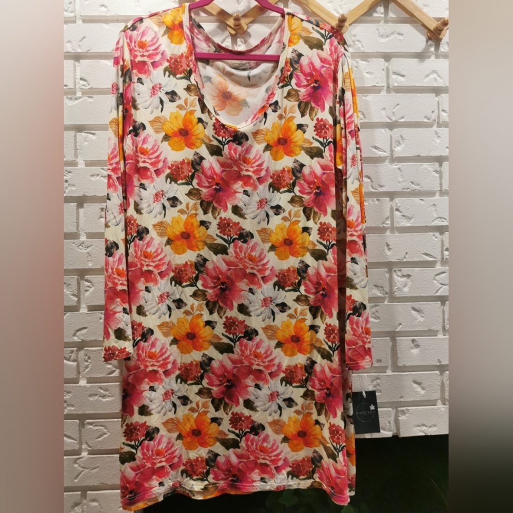 Hanlyn CollectiveHanlyn Collective Ladies Loungie Dress in One Sweet Day (XL)